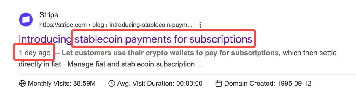 CoderJeffLee's tweet image. Stripe 厉害：支持稳定币支付订阅！