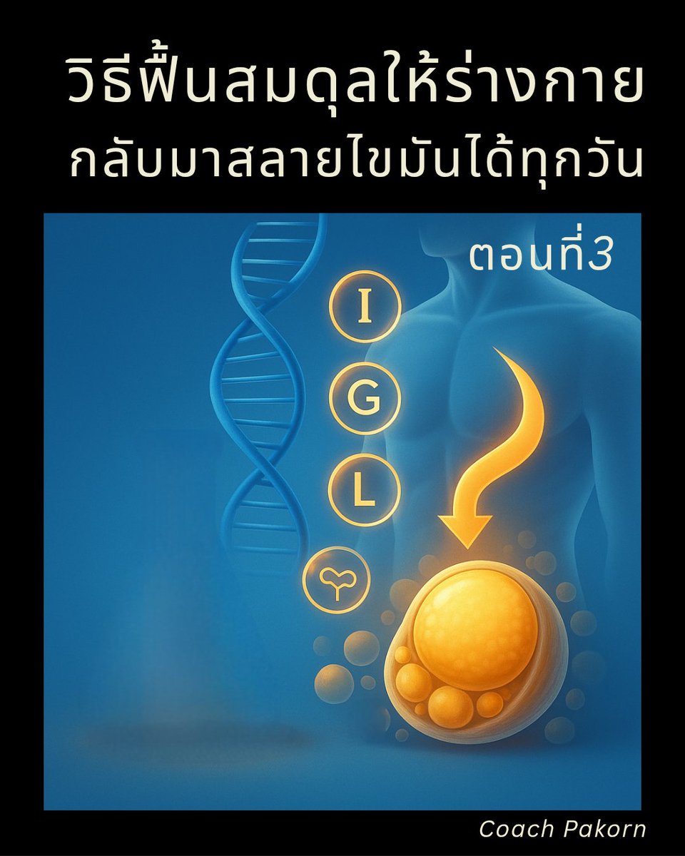 คุณไม่ได้ลดไม่ได้เพราะขาดวินัย แต่เพราะร่างกายยังสื่อสารผิด

แค่ฟื้นระบบชีววิทยาให้กลับมาทำงาน อินซูลินพัก กลูคากอนเปิด เลปตินฟื้น สมดุลไขมันจะกลับมาโดยอัตโนมัติ

📝 อยากรู้ไหม? กดลิงค์อ่านฉบับเต็มได้เลย  👉      facebook.com/share/p/1NCzRd…

#ลดความอ้วน #ลดน้ำหนัก #ลดไขมัน