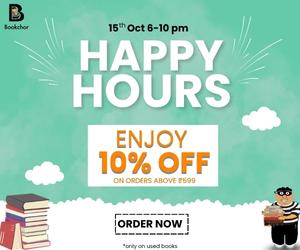 Happy Hour Sale LIVE!
Get 10% OFF on orders above ₹599 🛒
Only for 3 hours — hurry before it’s gone!
👉 Shop now at bookchor.com

#bookchor #booklover #bookishlove