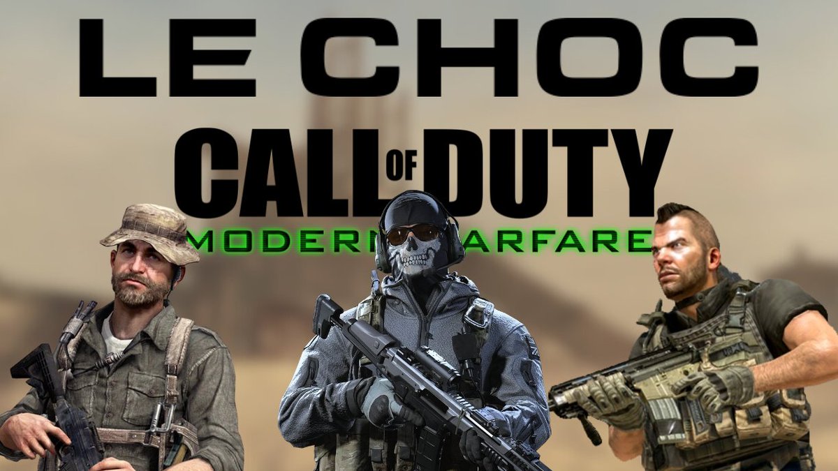 La prochaine grosse vidéo portera sur la trilogie Modern Warfare ! La première hein.

Elle devrait sortir quelques jours avant Call of Duty 22 !

Oui 22. 

Donc oui ; si vous avez connu CoD 4, 6 et 8 à leur sortie, ça veut dire que vous êtes vieux comme moi.