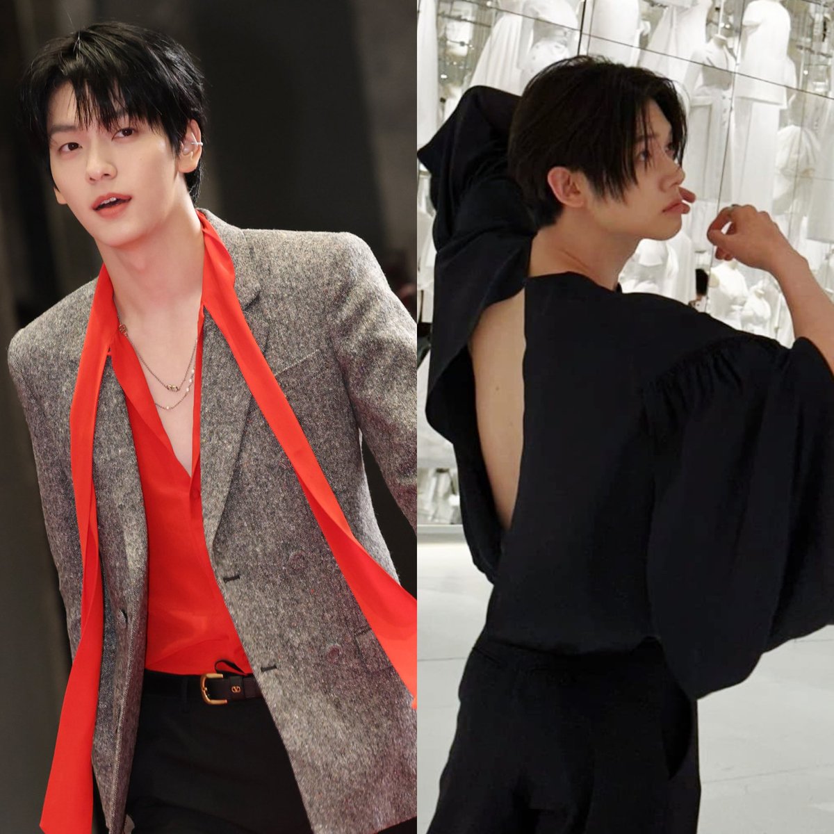 hot husband                        his wife