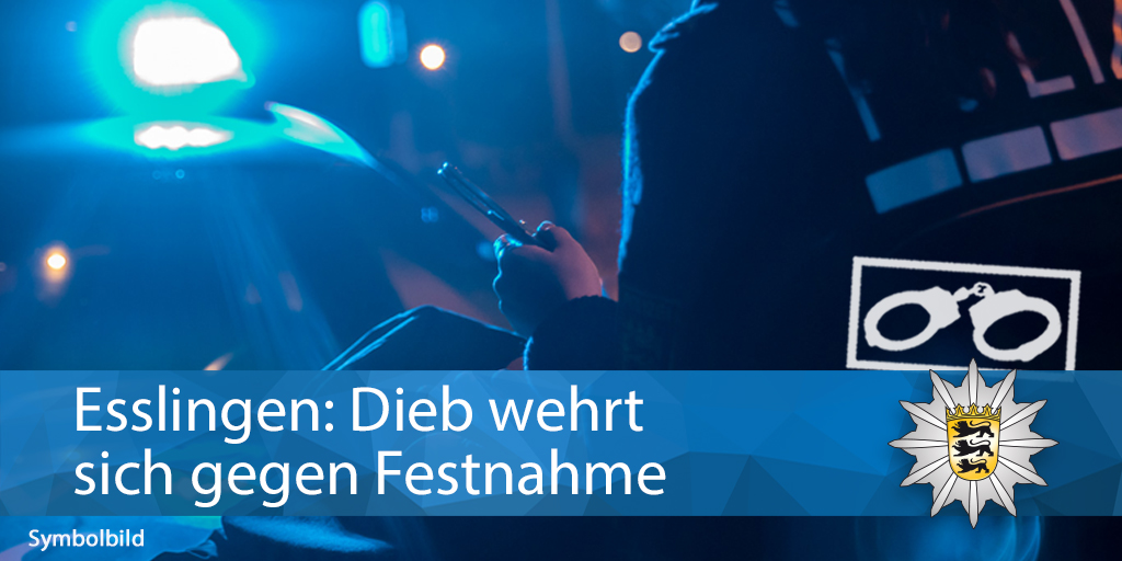 PolizeiRT's tweet image. 🚨 In der Nacht auf Dienstag konnten unsere Kollegen in #Esslingen einen renitenten Dieb festnehmen. Der Mann, gegen den ein Vollstreckungshaftbefehl vorlag, leistete heftigen #Widerstand gegen die Festnahme.

ℹ️ Alle Infos: presseportal.de/blaulicht/pm/1…
