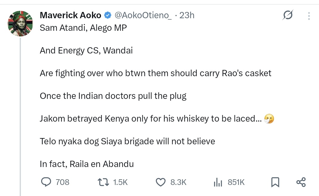 We can't ignore this anyway