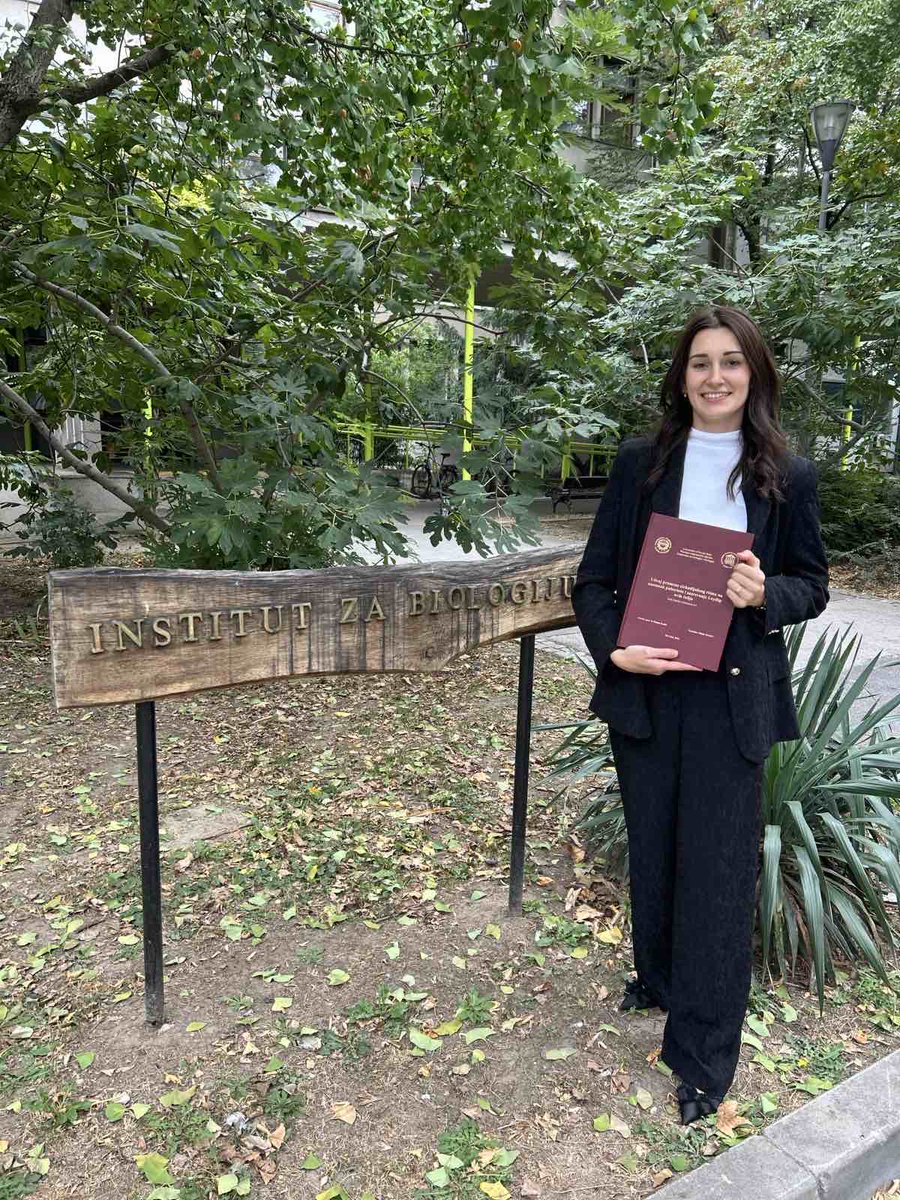 MitoRebels's tweet photo. 13.10.2025. (University of Novi Sad) - Our dear colleague, Dijana, perfectly, like always, defended her PhD thesis entitled "Changes in circadian rhythm influence the onset of male puberty and the
Leydig cells maturation". Congratulation and lots of luck in the future! ❤️❤️❤️ https://t.co/44JF9M6cQQ