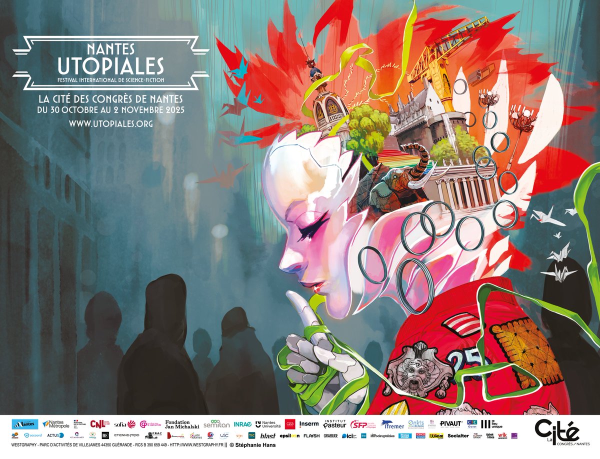 blast_france's tweet image. Blast est partenaire du festival Les Utopiales !

Rendez-vous du 30 octobre au 2 novembre à la Cité des Congrès de Nantes pour ce grand festival international consacré à la science-fiction.
Retrouvez @Bolchegeek, @M0diie et Antoine de Planète B, qui interviendront dans plusieurs…