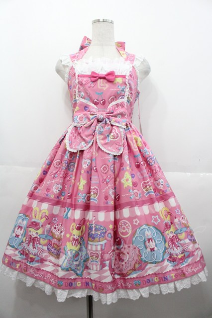 新品 Toy's Donut Diner JSK ヘアバンド 濃ピンク Toy's Donut Dinerヘアバンド濃いピンク