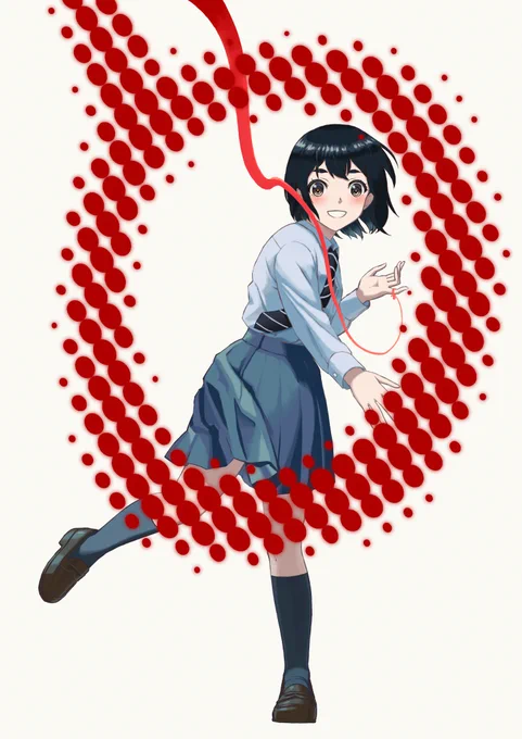 #オリジナル 恋する女の子