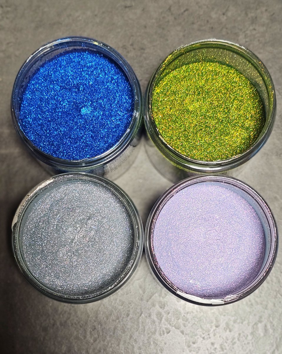 Ohhhh these are gonna look *so* good in pours...