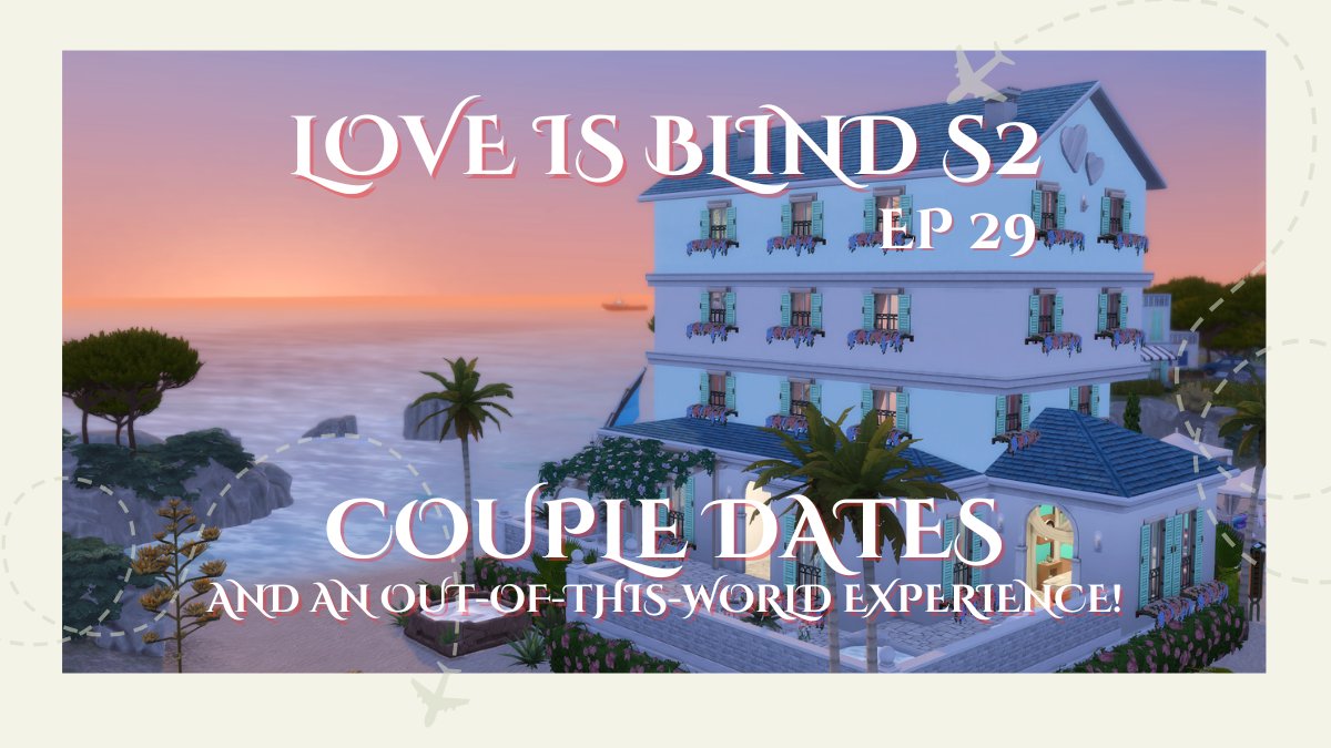 MenaBuchner's tweet photo. With their time at the resort ending, the couples spend special dates together and begin to feel excited to move in together in their own apartments. #LoveIsBlindS2 #LIBS2 #LoveIsBlindSims
https://t.co/uoVv0ncmuj https://t.co/itxdgu1ROy