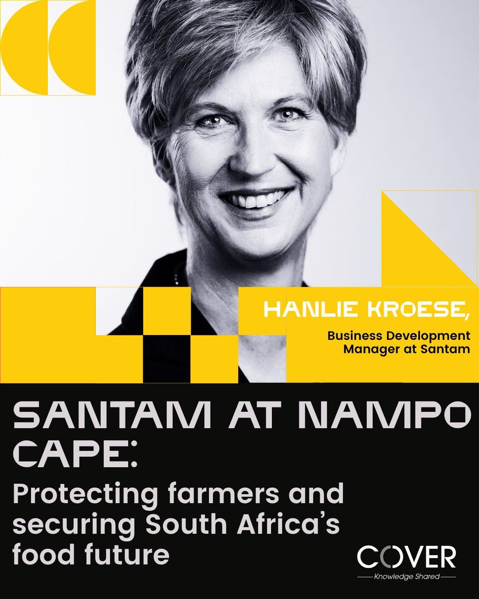 “No insurer can tackle climate risk alone. Partnerships between insurers, cooperatives, regulators, and government are essential. Farmers need systemic solutions, not quick fixes.” -  Hanlie Kroese, Business Development Manager at Santam 

buff.ly/k2J988e