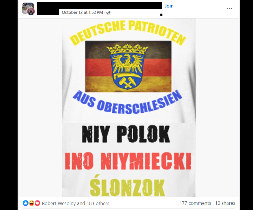 Kiedyś ideologiczni towarzysze europosła Kohuta (KO) wołali "Niy Polok, niy Niemiec, ino Ślonzok".

⚠️ W 2. rocznicę rządów KO rozzuchwaleni rozpowszechniają już inne zawołanie...

To dowód że nie ma "narodowości", "języka" śląskiego, a te postulaty to nic innego jak misterna