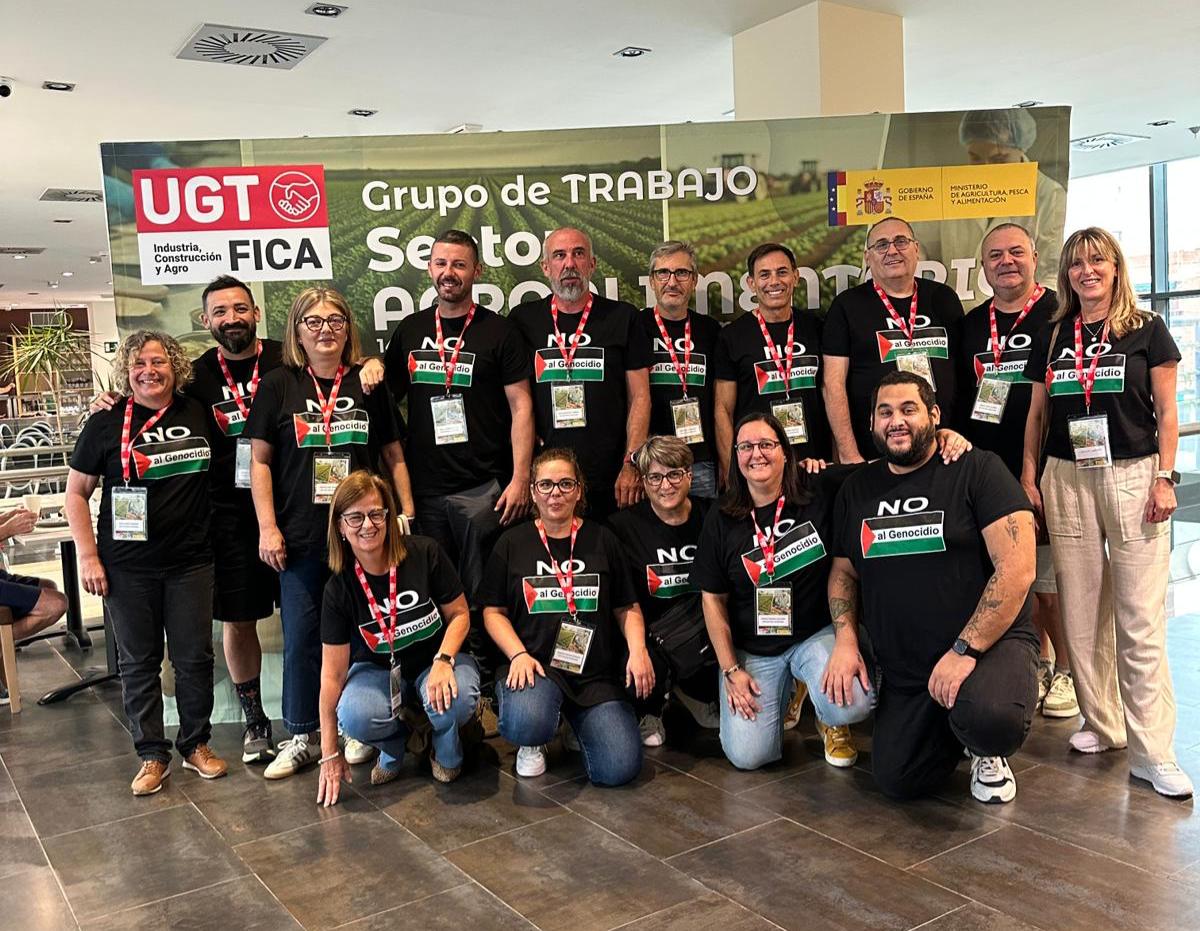 UGT FICA PV (@ugtficapv) on Twitter photo Las trabajadoras y los trabajadores decimos: ¡queremos paz para el pueblo palestino!
UGT y CCOO convocan una jornada de lucha el próximo miércoles, 15 de octubre, en centros de trabajo privados y públicos del territorio, con asambleas y concentraciones. Las trabajadoras y los trabajadores decimos: ¡queremos paz para el pueblo palestino!
UGT y CCOO convocan una jornada de lucha el próximo miércoles, 15 de octubre, en centros de trabajo privados y públicos del territorio, con asambleas y concentraciones.