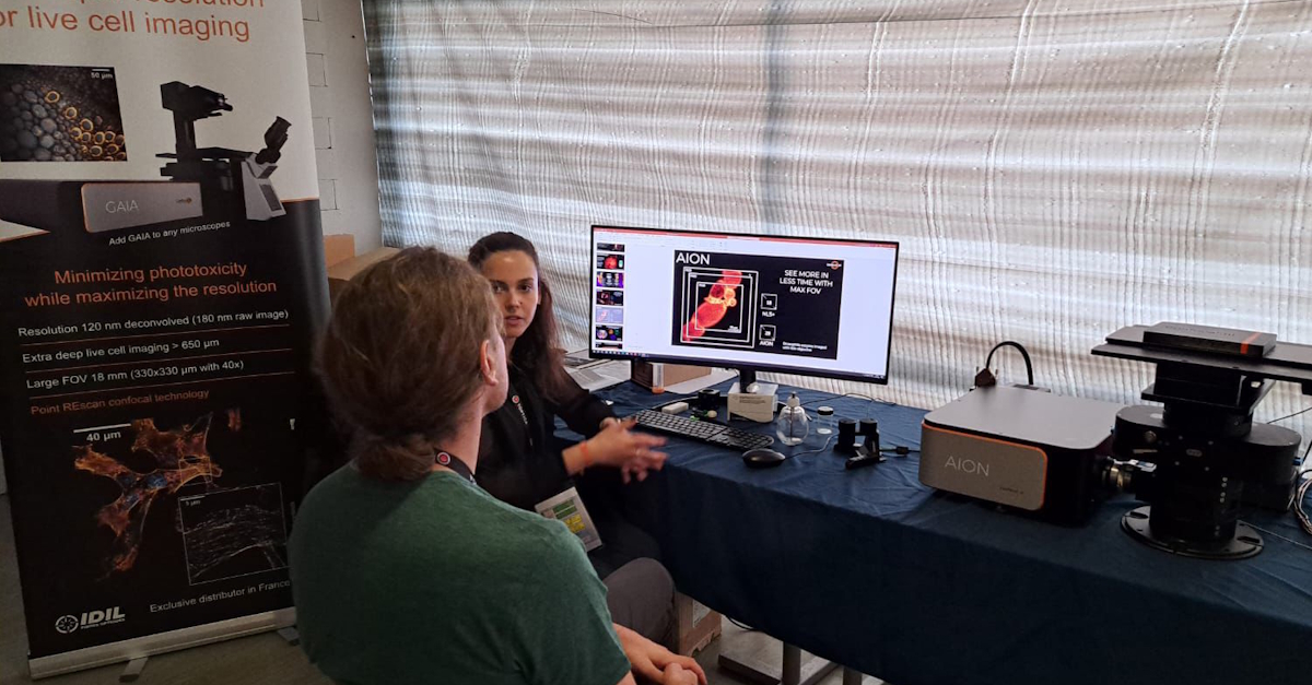 confocal_nl's tweet image. Image fast and deep into your samples without compromising clarity or increasing phototoxicity. Bring your specimen to our booth at Salle 4 during @GDR_ImaBio  @CNRS #MiFoBio2025 and see for yourself!

Our AION confocal system delivers unmatched imaging performance with…