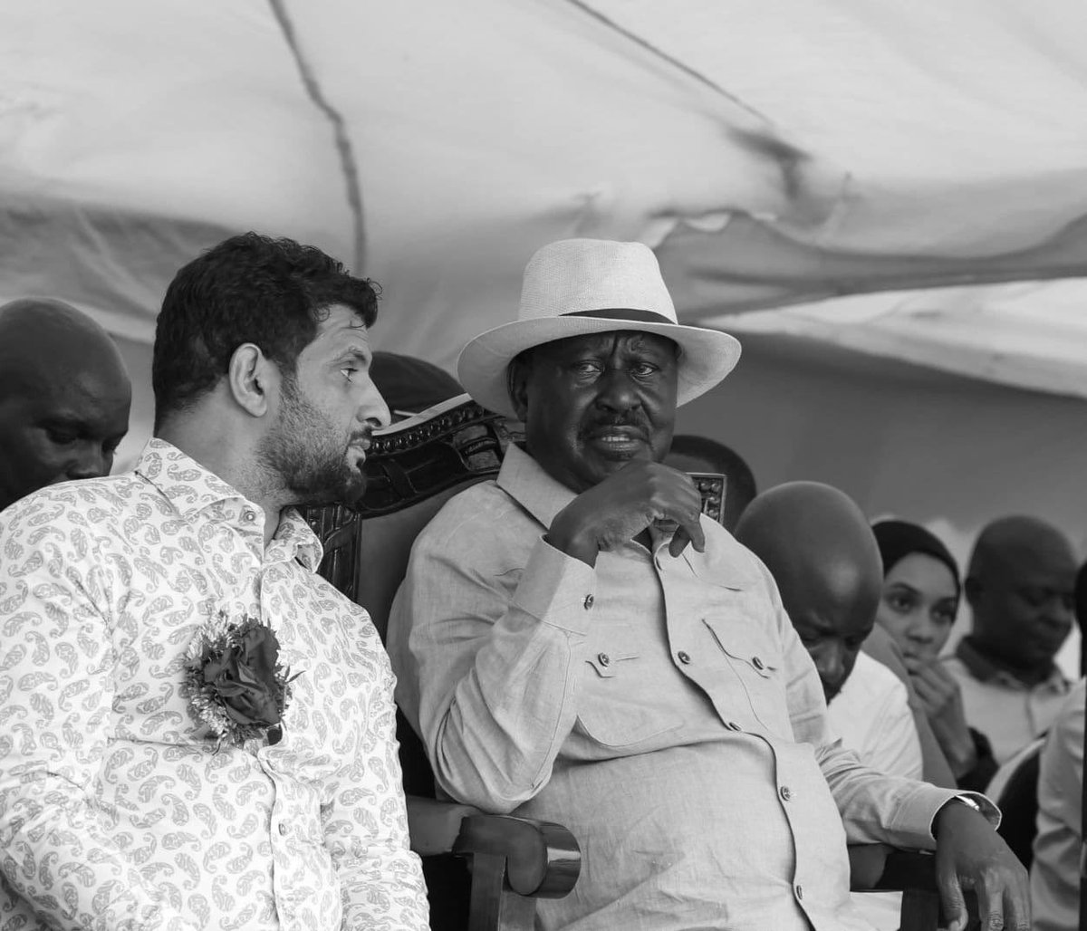 My heart is heavy. Kenya has lost a father, a fighter and a guiding light.
Raila Amollo Odinga was more than a leader, he was an inspiration, a voice for the voiceless and the soul of our nation’s struggle for justice and dignity.

BABA, your courage, your sacrifice and your