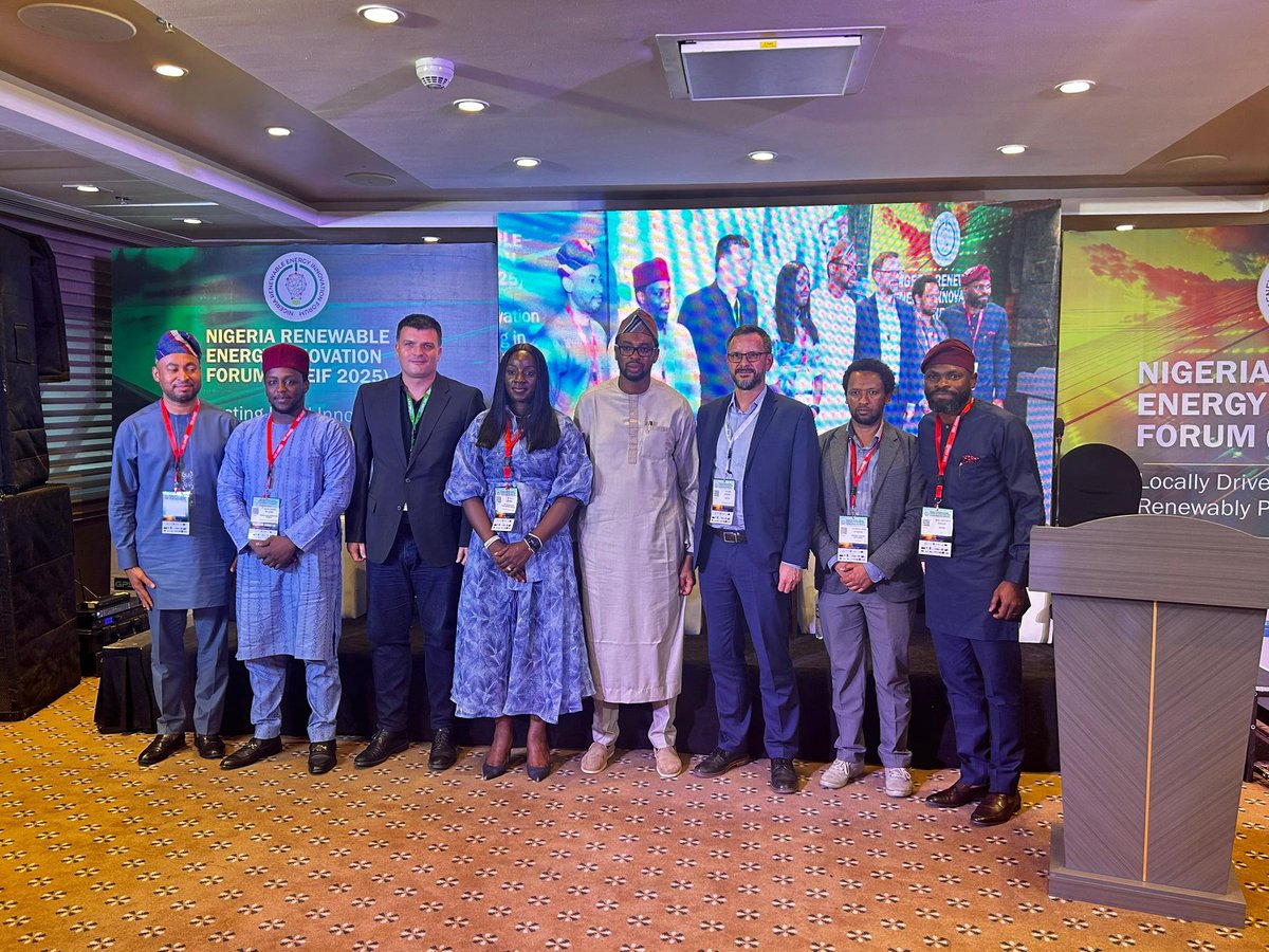 Solad at #NREIF2025 in Abuja. 

The first day saw the unveiling of the Harmonized Technical Standards Document, setting key guidelines for renewable &amp; grid tech. REA’s E-HEARTS programme also highlighted, boosting energy access nationwide.
#RenewableEnergy #EHEARTS #REA #Solad