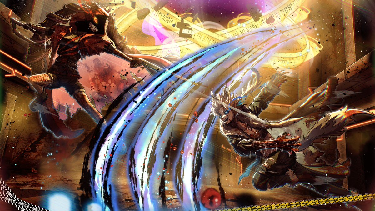 horarux's tweet image. Hi I'm Lux a freelancer illustrator, I love drawing action pose and fighting scene
#PortofolioDay