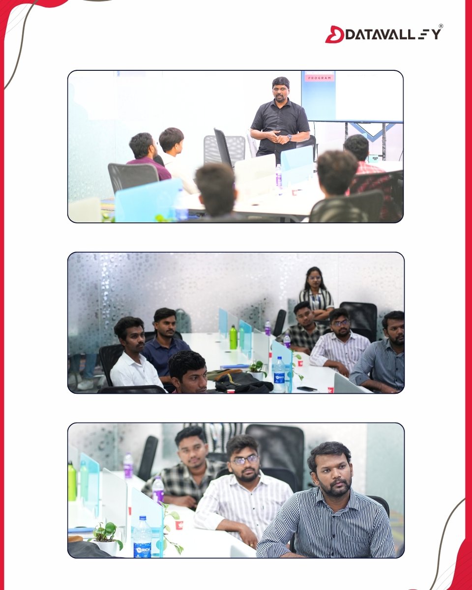 Datavalley_ai's tweet image. Our Successful Placement Orientation Program, powered by DataValley, helped students gain real-world career insights and job readiness skills.
Real Learning. Real Jobs. Real Impact.
#Datavalley #PlacementProgram #CareerGrowth #JobReady