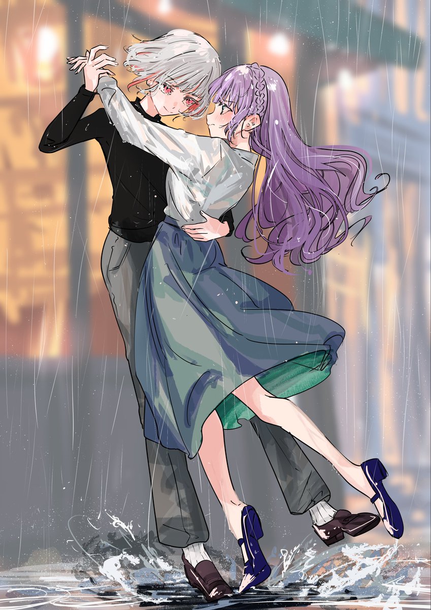 Again rain again ☔️🐧🫖