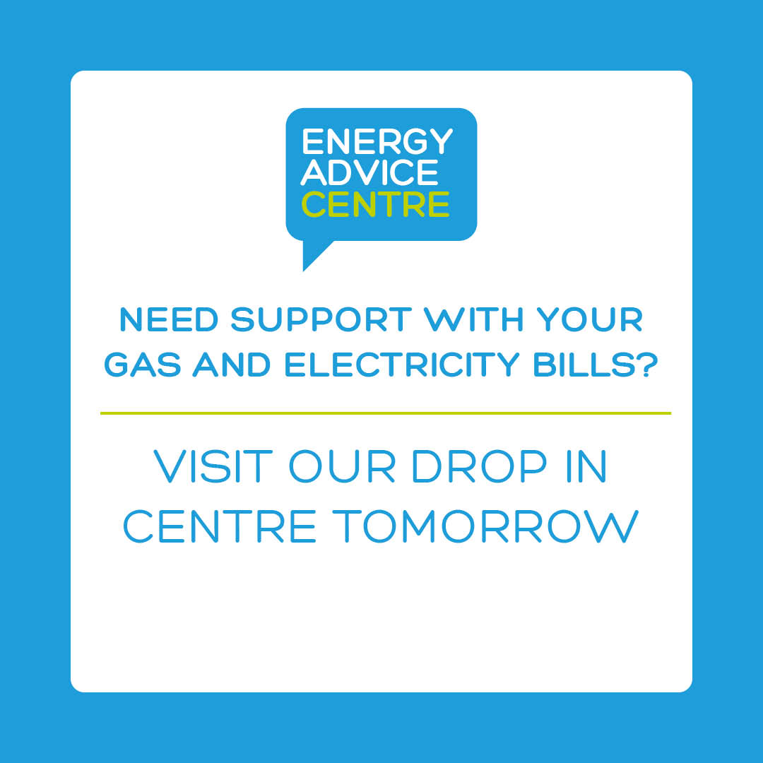Do you need support with your gas and electricity bills? 🧾

Visit the Energy Advice Centre tomorrow for free energy advice.

The centre is open between 10am to 4pm.

Find out more at: bit.ly/3uNOEaQ 

#EnergyAdvice #AdviceCentre #BusinessEnergy #EnergyUK
