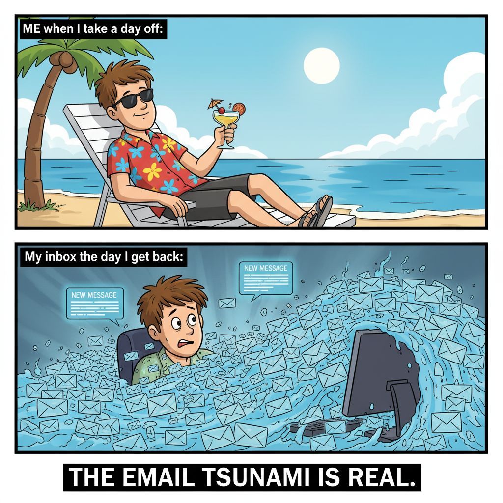 sblaurenciano's tweet image. Inbox: 1,254 unread emails.
Me:

#InboxZero #VALife #RemoteWorkHumor #WorkSmart