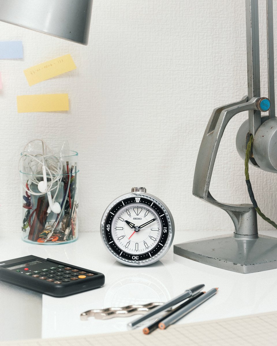 発売中🎉 話題の〈SEIKO〉コラボ置き時計⏰️✨️ ストイックな