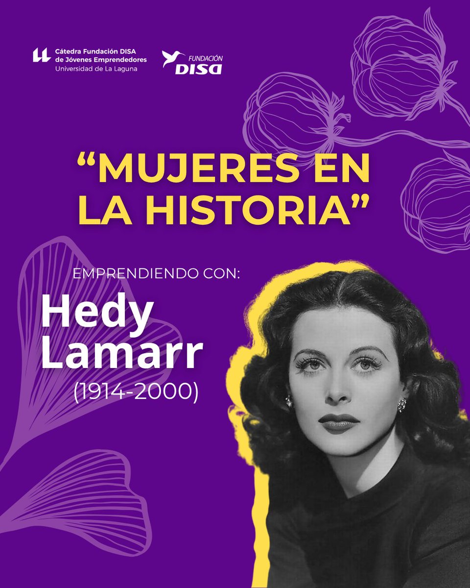 Durante la Segunda Guerra Mundial desarrolló un sistema de comunicación secreto para interceptar torpedos, que mas tarde serviría como base para tecnologías como el Wi-Fi, el GPS y el Bluetooth. 🚀

<a href="/FundacionDISA/">Fundación DISA</a>