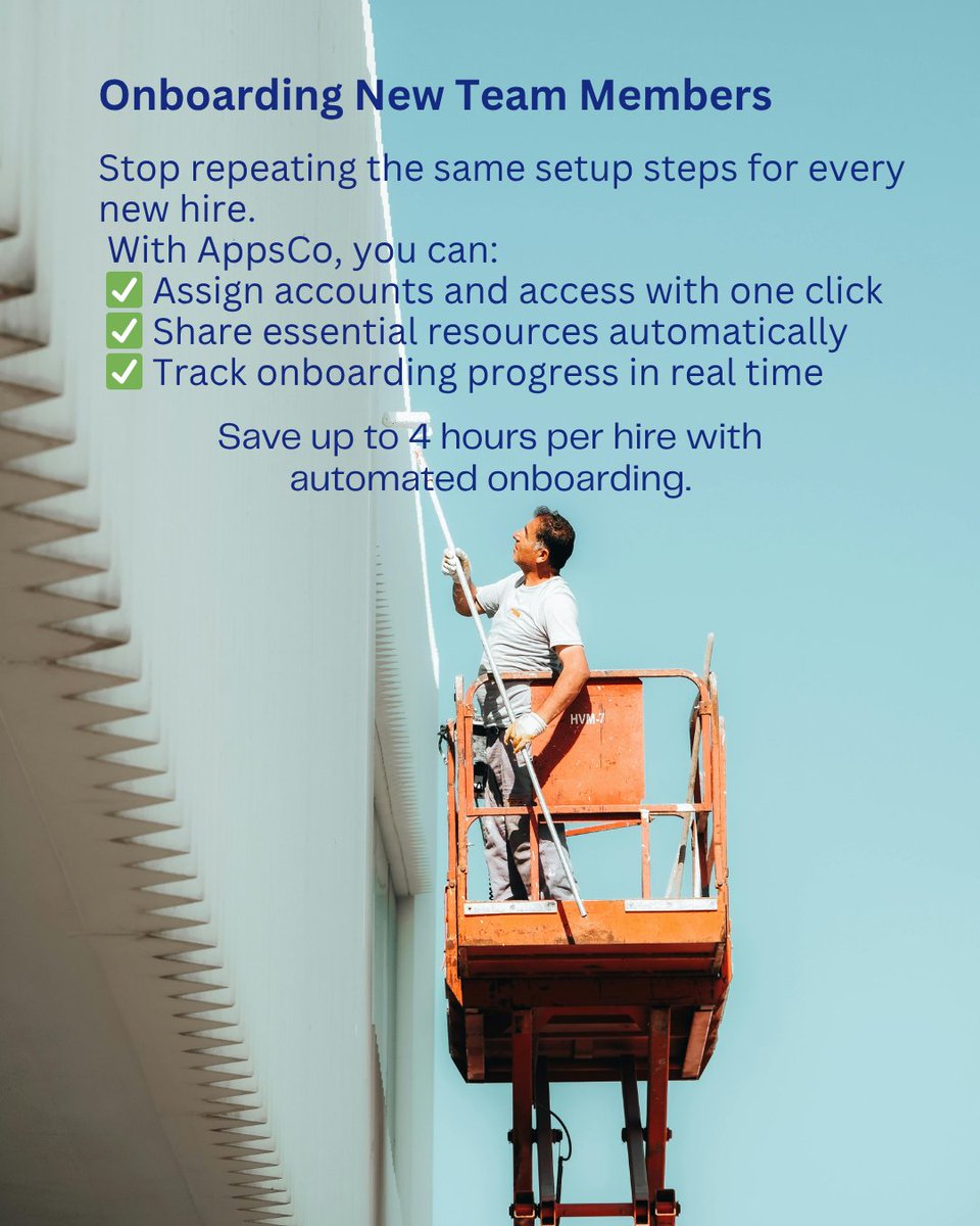 AppsCo_INC's tweet image. Managers waste hours every week on repetitive admin tasks, but it doesn’t have to be that way.
Because when you work smarter, you lead better.
👉 Swipe through to see how AppsCo Workforce can simplify your day.
#Productivity #WorkflowAutomation #AppsCo #WorkforceManagement