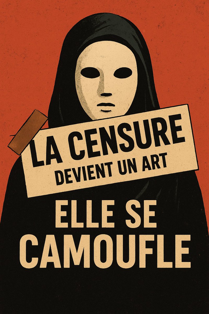 La censure devient un art.

Ne te laisse pas distraire : c’est maintenant que tout se joue.

Les preuves sont là — assez nombreuses pour tout faire basculer. Et ils le savent.
Elle ne se montre plus.
👉 Elle se camoufle.

On ne fait plus taire les voix dissidentes — on les noye