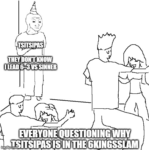 They don’t know Sinner’s facing his kryptonite again 👀

#SixKingsSlam