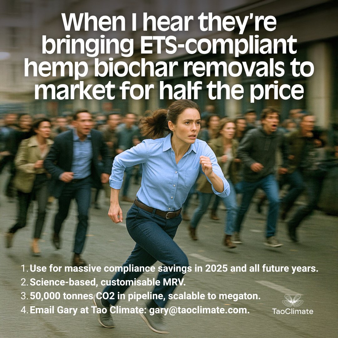 Emissions Trading Scheme compliance bills keeping you up at night? 
Boost your bottom line and enjoy sweet dreams with Tao Climate. 
Email Gary: gary@taoclimate.com