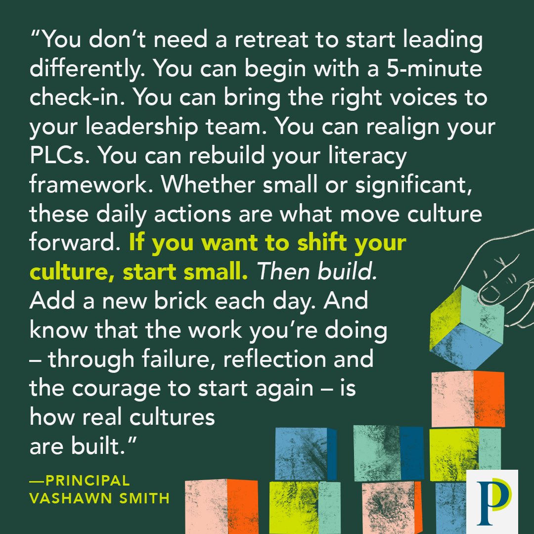 School culture transformation can happen one small shift at a time, says P <a href="/drvsmith/">Dr. VaShawn Smith ΦΒΣ</a>. What's your next move?