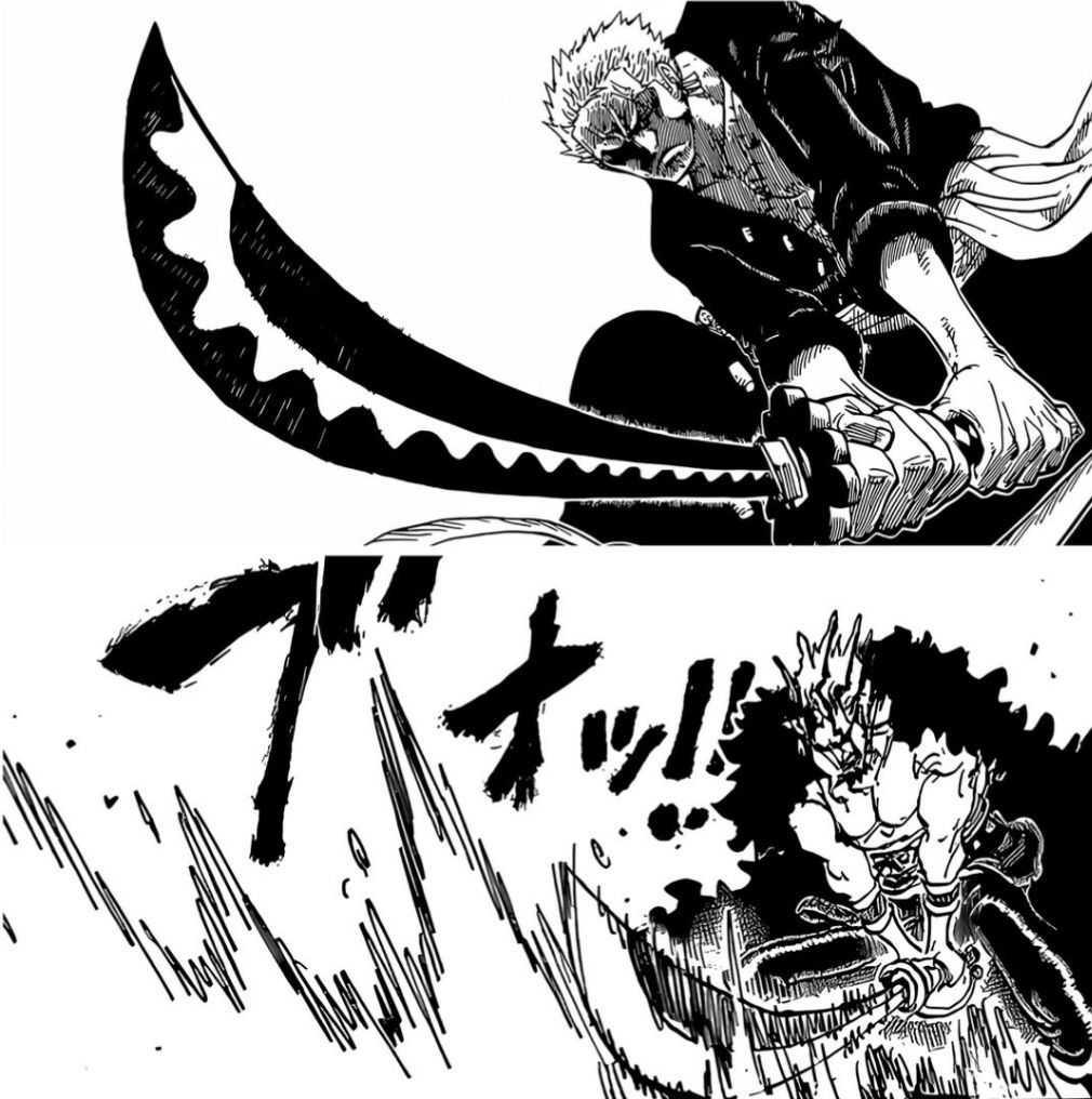 opdaiIy's tweet image. Zoro and Xebec 🔥