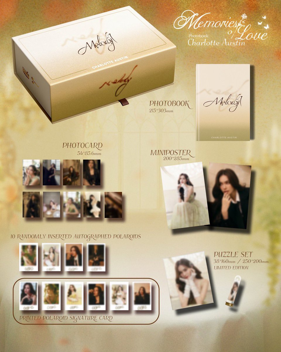 itscharlottyfam's tweet image. 📢วันสุดท้ายของการพรีออเดอร์ Photobook
Collection ✨ MEMORIES MELODY CHARLOTTE AUSTIN 📕
🛒 สั่งจองได้ที่เว็บไซต์ของ MGI SHOP
🔗 : nangngam.com/p/pre-order-me…
💸 ราคา 1,450 บาท (+ค่าจัดส่ง 60 บาท)
#MemoriesMelodyCharlotteAustin
SMILEY LOVE CHARLOTTE15
#ชาล็อตออสติน…