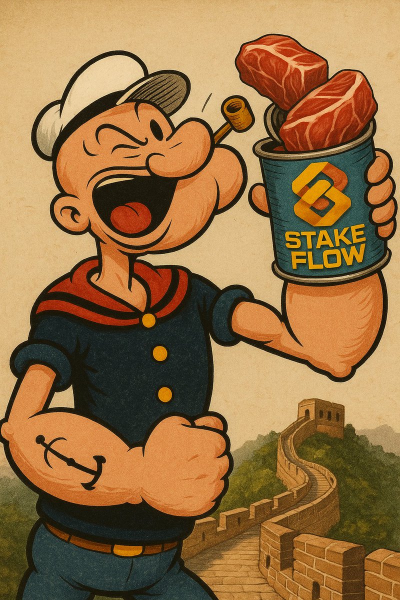 GM 🥩 🌊

STAKE FLOW is to <a href="/BNBCHAIN/">BNB Chain</a> like what spinach is to Popeye! 

Open a custom staking pool and escape the service been when you use the $FLOW token for rewards on BNB.stakeflow.ai

0x7dc31152F557f0a21897cab58b0d2d213a6d4444