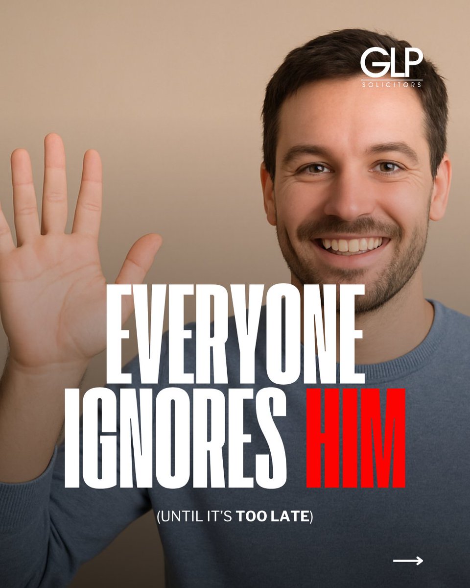 GLPSolicitors's tweet photo. 1/ Everyone ignores him, until it’s too late.
Meet Will.
He’s quiet, a bit awkward, and never the star of the family meeting.
People avoid him… until something serious happens.
#MeetWill #EstatePlanning #Wills https://t.co/BGBMStEXRR