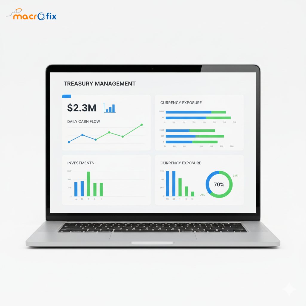 macrofix's tweet image. Stop guessing your cash flow. Start seeing it live.
Macrofix’s Odoo Treasury Management System:
✅ Real-time cash tracking
✅ Automated bank reconciliations
✅ Risk reduction made simple
Your treasury, only smarter.
macrofix.com/odoo-software/…
#TreasuryManagement…