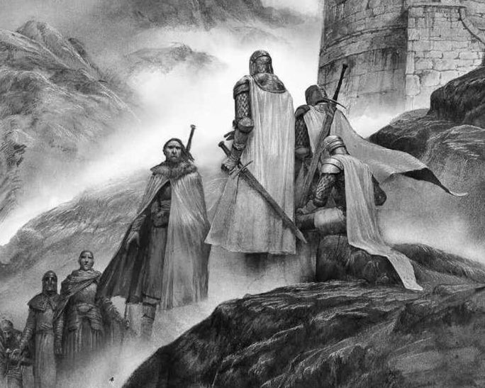 eiirust's tweet image. «من قبل كان ند يعرف وجوههم عن ظَهر قلبٍ تمامًا كما يعرف وجهه في المرآة، لكن السِّنين تلتهم ذكريات البَشر التهامًا، حتى وإن أقسموا أنهم لن ينسوا أبدًا. في حُلمه كان أصدقاؤه ظلالًا، أطيافًا من دُخَّانٍ تمتطي خيولًا من ضباب». 

— لعبة العروش