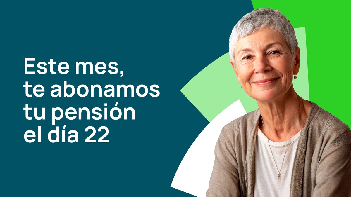 📅 En 𝐎𝐂𝐓𝐔𝐁𝐑𝐄, abonamos la pensión el día 22.
🔗 En este enlace tienes todas las fechas de abono de este año ⏩ ubco.ly/3Iy0GM9