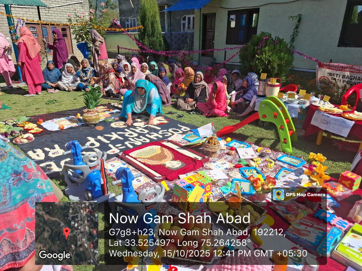 Information & PR Anantnag (@anantnagdiprc) on Twitter photo Under 8th Poshan Maah, awareness/exhibition progs organised by ICDS Project Larkipora in collab with Ayush HWC Nowgam at Nowgam.
Complementary feeding, recipe competition & informative session for pregnant & lactating women featured as main activities.
<a href="/diprjk/">Information & PR, J&K</a> <a href="/ddnewsSrinagar/">DD NEWS SRINAGAR</a> Under 8th Poshan Maah, awareness/exhibition progs organised by ICDS Project Larkipora in collab with Ayush HWC Nowgam at Nowgam.
Complementary feeding, recipe competition & informative session for pregnant & lactating women featured as main activities.
<a href="/diprjk/">Information & PR, J&K</a> <a href="/ddnewsSrinagar/">DD NEWS SRINAGAR</a>