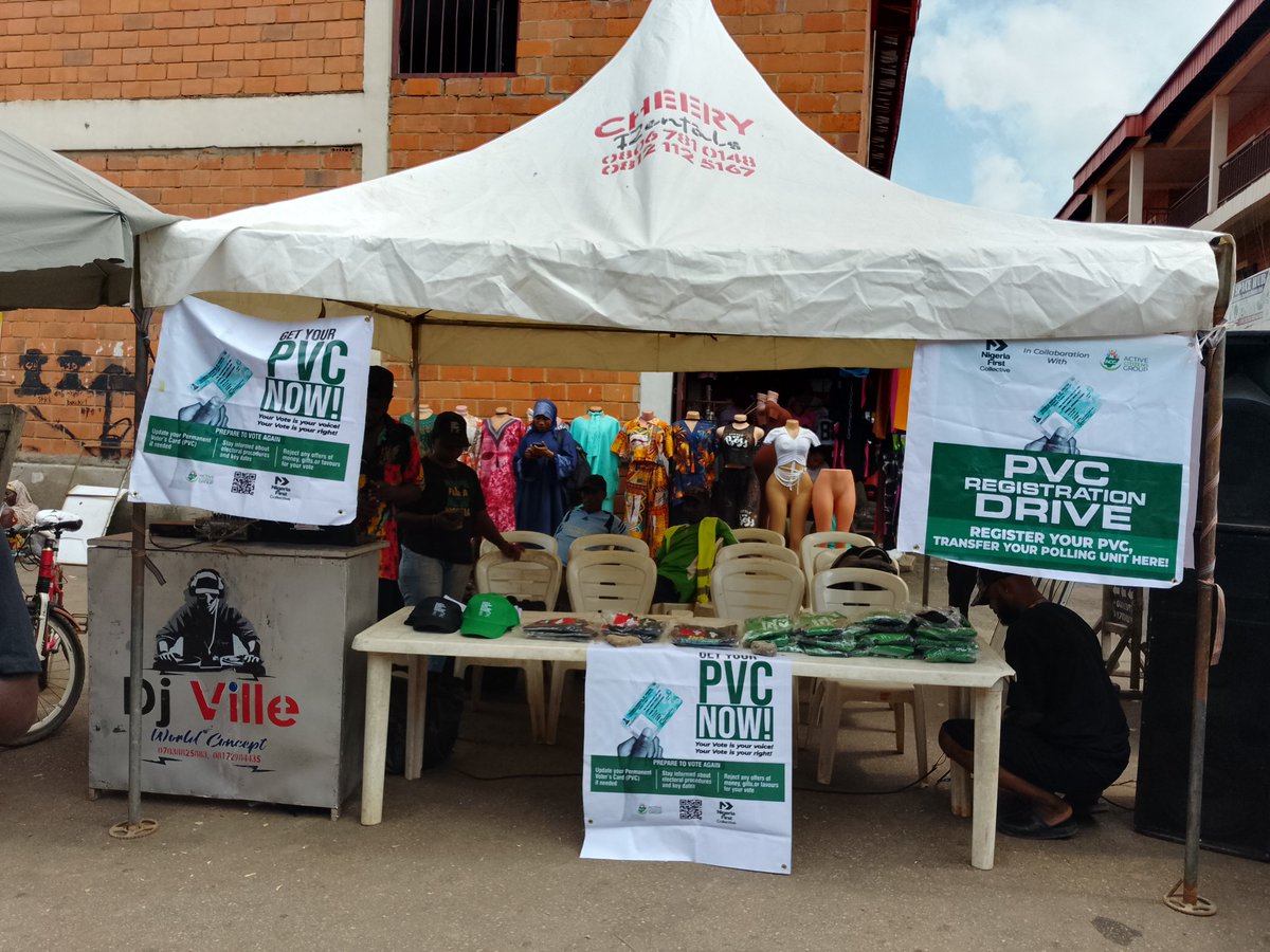 We recently held a PVC outreach in Kubwa Market, Abuja — and the faces we saw told one story: hope still lives here. 

From traders to students, everyone wanted to believe again. They just needed a reason. 

NFC is here to remind them — your PVC is that reason.