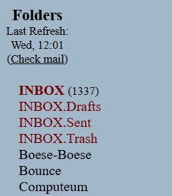 Wenn dir deine Inbox mal wieder zeigt was für ein Nerd du doch bist...