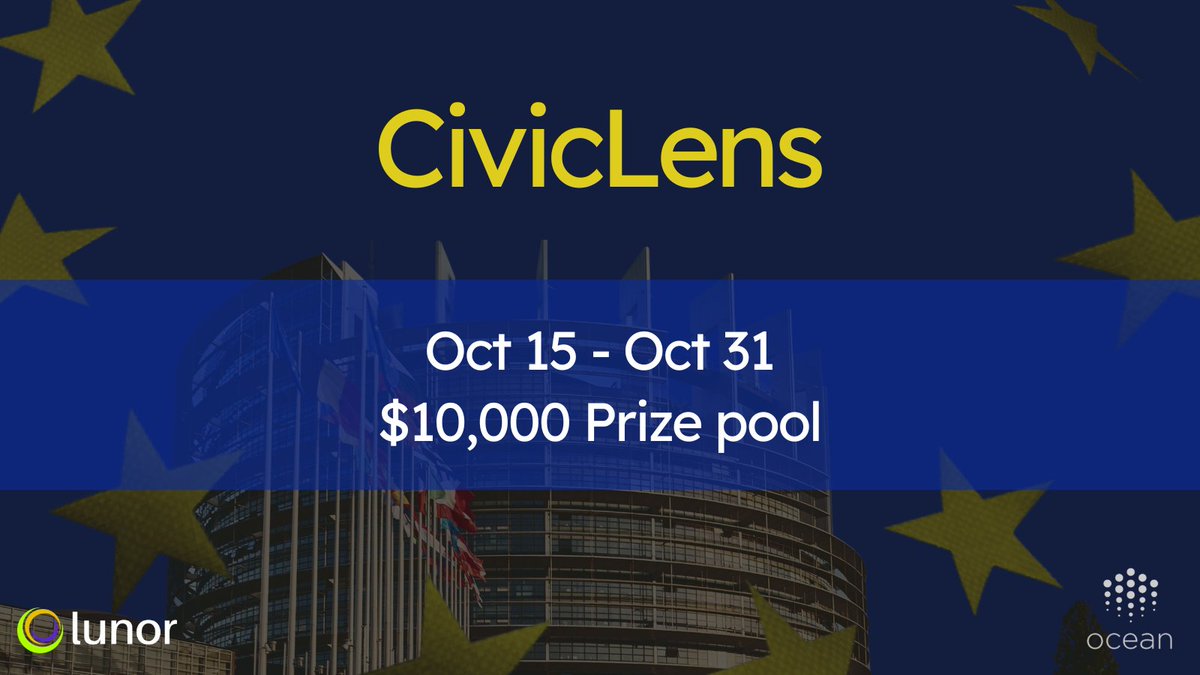 CivicLens is live: Making EU debates machine-readable

Help annotate European Parliament speeches—label vote intent, tone, focus, claims, topics &amp; ideology hints.

🏆 $10,000 prize pool
🗓️ Oct 15 → Oct 31

👇 More details [link in comments below]: