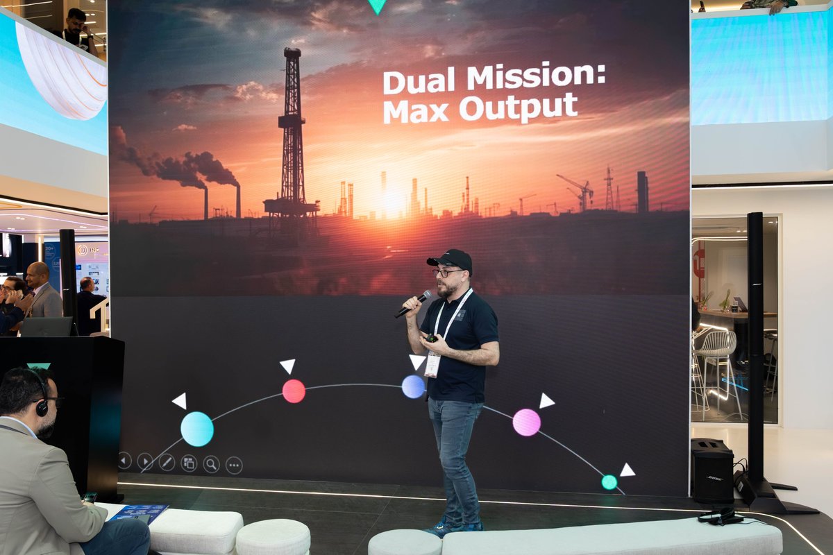 At <a href="/GITEX_GLOBAL/">GITEX GLOBAL</a>, Dr. Arghad Arnaout, our Senior Manager of Product Management, shared how #AIQ is revolutionizing the meaning of efficiency in the energy sector through deployment of advanced AI.

#GITEXGLOBAL2025 #AIinAction #PoweredByAIQ