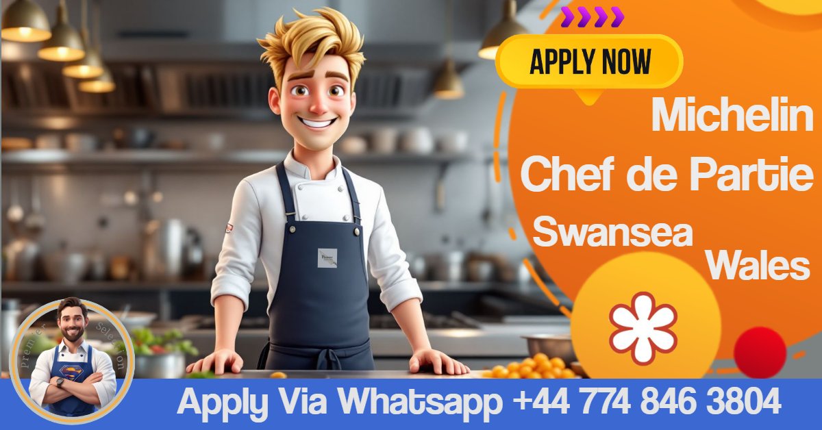 Michelin Chef de Partie £42,000 Package #Swansea #Wales Chef de Partie required to join this multi award winning Michelin Restaurant The Restaurant serves Tasting Menus created from luxury seasonal ingredients As Chef de Partie you will be working as pa...
chefselection.co/psc215755/?fsp…