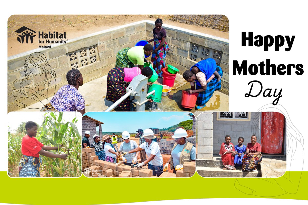 Today, we honor mothers—the embodiment of love, strength, and selfless sacrifice. You are the heartbeat of every generation, nurturing the families that make a house a home, and inspiring our work for a Malawi where everyone has a decent place to live.