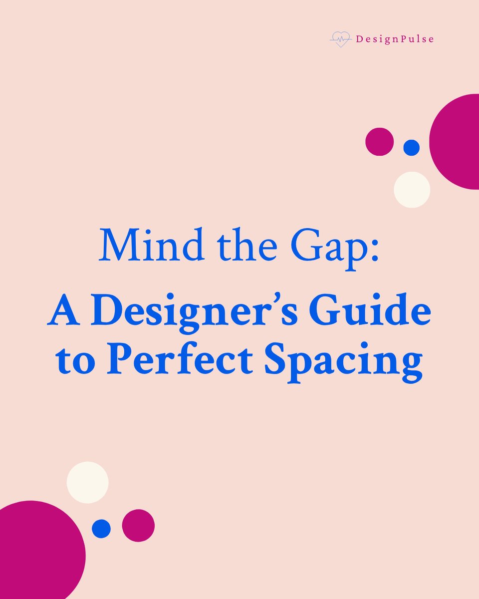 DesignPulse0's tweet image. I used to think good design was about color and typography — turns out, it’s all in the spacing.
Here’s a short visual guide I made on how to see space, measure it, and design with intent.

#uidesign #UXdesign #design #spacing #UI