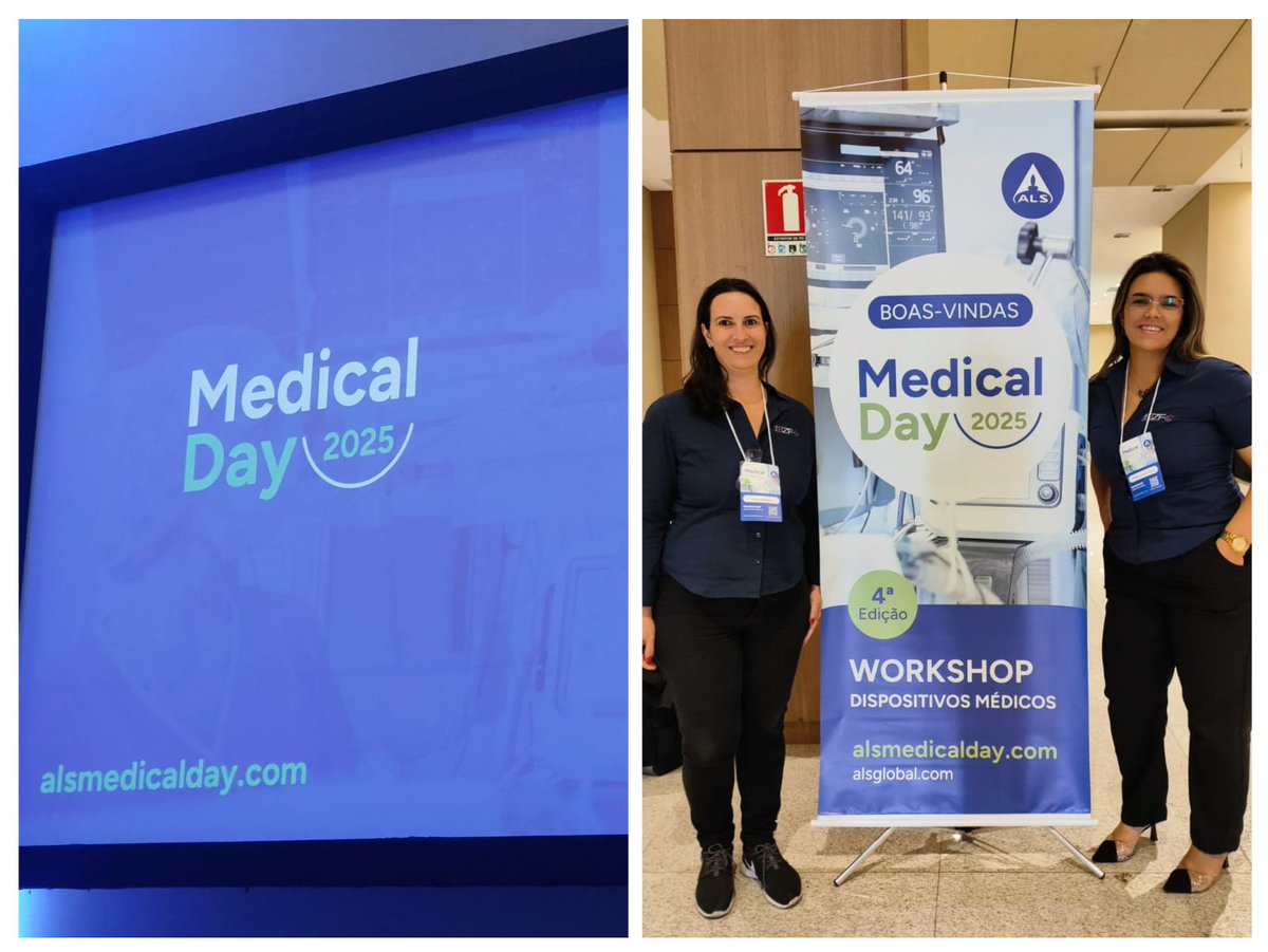 mzf4_group's tweet image. #MZF4 Medical took part in Medical Day, organized by ALS in Campinas (Brazil). Our Quality &amp;amp; Regulatory Manager, Daniela de Moraes, and Technovigilance Analyst, Daniella Paula Vieira, attended the event, which brought together leading professionals from the medical device sector.