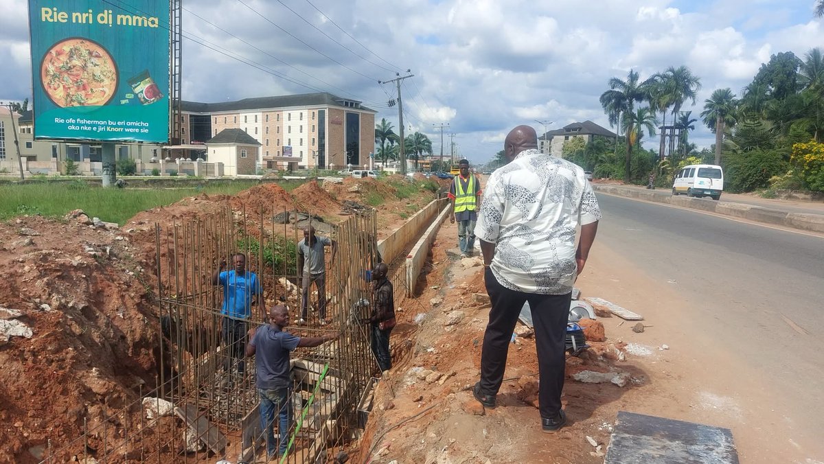 Ongoing Construction of Concorde Boulevard Road, New Owerri ring roads, and Port Harcourt Road, Imo State 🇳🇬