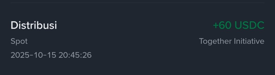 Hen8883's tweet photo. @cz_binance Thank you @cz_binance for the compensation I received through the Together Initiative.
I fully understand that opening a position was my own decision and the risk of liquidation is part of trading.
Still, I truly appreciate Binance’s goodwill. Not many exchanges would do the same https://t.co/sOb7fDfh7V