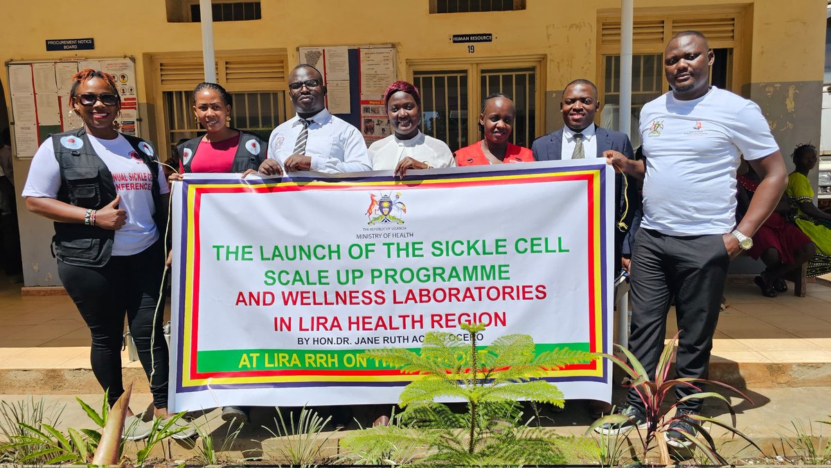 LydoUganda's tweet photo. On 14th October 2025, Lyomoki Development Organisation (LYDO), alongside other key partners in the fight against Sickle Cell Disease in Uganda, had a honour of participating in the National launch of the Sickle cell Scale-Up Programme in LIRA CITY led by Hon.Dr.Jane Ruth Acheng. https://t.co/MkXDIkFuPq